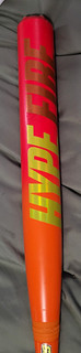 NOW 26oz Easton HypeFire 2 piece USSSA. Zero game Swings. Some 52s from Tee