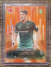 Jens Stage Ultrabeam /25 Werder Bremen Topps Chrome Bundesliga 2025/2026