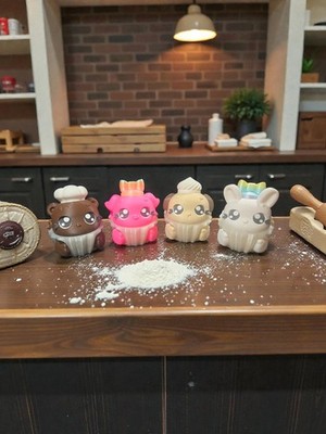 3D Print Cupcake Animal Clickers: Sensory Fidget Toy, Pig, Dog, Bear, Bunny