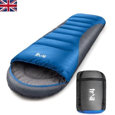 Trail Alpine 400 - 4 Jahreszeiten Schlafsack mit Kompressionssack inklusive