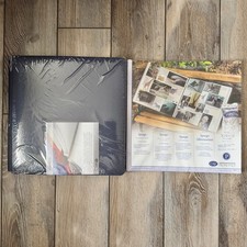 Creative Memories 12x12 Navy Blue Flex Hinge Album & Spargo Pages