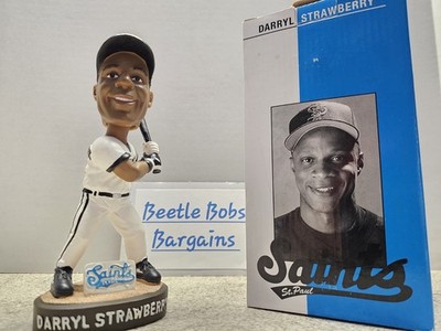 Darryl Strawberry St Paul Saints MiLB 2006 Season Ticket Holder Bobblehead NIB