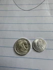 American Prospector 2025 1/20 gram silver round + 1 gram round 2.64 grams total