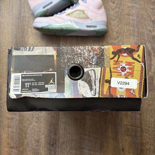Nike Air Jordan 5 V Retro SE Easter Pink Men’s Size 11.5 Sneakers DV0562-600 - 第 10/11 張圖片