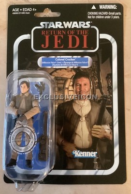 Star Wars 2010 Vintage Collection VC90 Return of the Jedi Colonel Cracken CAN