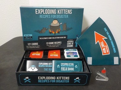 G1219 Exploding Kittens Recipes for Disaster Card Game Ultimate Collection