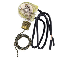 Ceiling Fan Light Switch Zing Ear Pull Chain ZE-109 Fan Light Switch, On-Off Spe