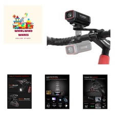 AKY-710S 4K Bike Camera with Mount - Waterproof, 142 Wide-Angle, 64GB Included