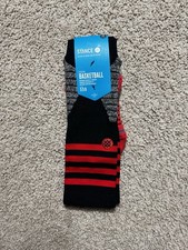 Stance Fusion 559 NBA Basketball Crew Socks Speedway V3 Men Size Large 9-12