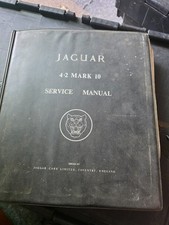 Jaguar Mk10 4.2 Service Manual, genuine Jaguar issue