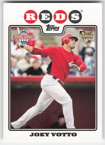 2008 Topps National Baseball Card Day Rookie Joey Votto #7 (RC) Cincinnati Reds