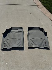 Weathertech Floorliner For 2012-2013 Toyota Tundra - 1st Row - Grey Weathertech Floorliner For 2012-2013 Toyota Tundra - 1st Row - Grey