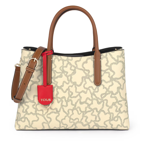 TOUS Kaos Icon Multi Beige - Red City Bag & Dust Bag MSRP $365.00