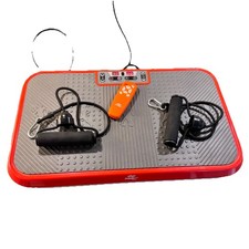 PowerFit Elite Vibration Plate Exercise Machine PFE-1912-S With Remote Bands