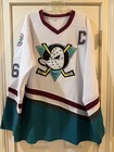 Anaheim Ducks Conway 96 Hockey Jersey White Teal Burgundy NHL 3XL — photo 2