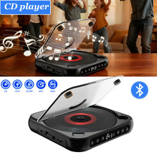 Rechargeable Walkman CD Player Portable Bluetooth Home Audio Player for Travel