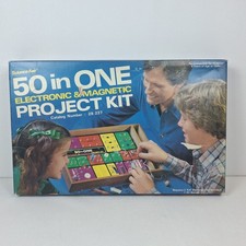 Vintage Science Fair 50-in-One Electronic Kit 28-227 Complete w/ Manual