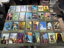 Karl May 31 Books  Lot 1950s Early Bamberg Editions German Green Cloth Hardcover
