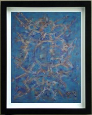 Drawing ABSTRACT COMPOSITION by DOMINIQUE GAUTIER A16