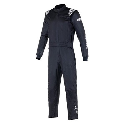 Alpinestars 3352822-119-50 Atom SFI5 Suit, Black/Silver, Size 50