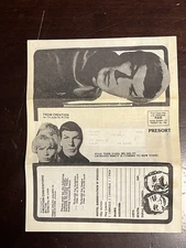 1983 Star Trek Con. Flyer Original Leonard Nimoy William Shatner Spock RARE