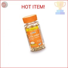 A Health Dye-Free Ibuprofen 200 Mg Mini Softgels, Pain Reliever/Fever Reducer N