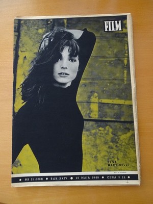 Elsa Martinelli , Film magazine, 1969, Poland