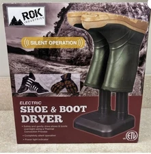 New ROK Industries Electric Shoe & Boot Dryer black color 