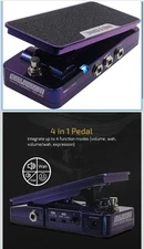 Hotone Soul Press II Effects Pedal for Electric Guitar 4-in-1 Volume, Wah, Expre