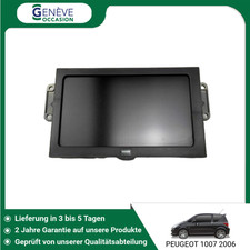 🇩🇪 GPS-BILDSCHIRM ➤ PEUGEOT 1007 05-10 6563JX ♻️