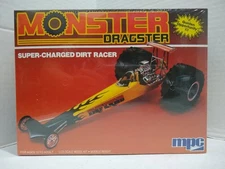 MPC #6476 Monster Dragster Super-Charged Dirt Racer 1/25 Scale Plastic Model Kit