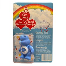 Figura Posable Kenner Care Bears Vintage Años 80 Gruñón