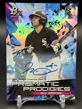 2019 Bowman Platinum Nick Madrigal Auto Prismatic Prodigies Autographs #/50