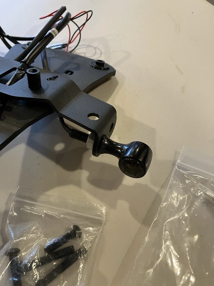 Triumph Scrambler 400x Speed 400 Evotech Performance cola ordenada + luces Foto 4 de 4