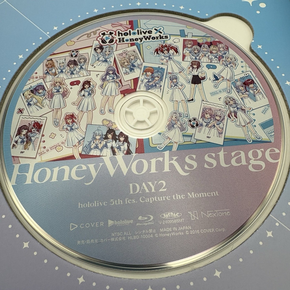 ホロライブ Blu-ray 5th fes. 未修正版　ブルーレイ Hololive 5th fes. Capture the Moment Blu-ray 5 Disc Japan Limited