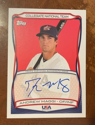 2010 Topps USA Baseball Team - Autographs Drew Maggi #A-30 (AU, RC)