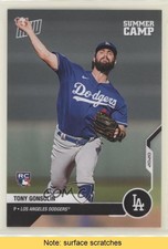 2020 Topps Now Road to Opening Day Summer Camp /1363 Tony Gonsolin READ 0c3