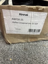 Rinnai AWF50-25 Ubiflex Universal Tile Roof Flashing 15-55° Pitched Roof NEW