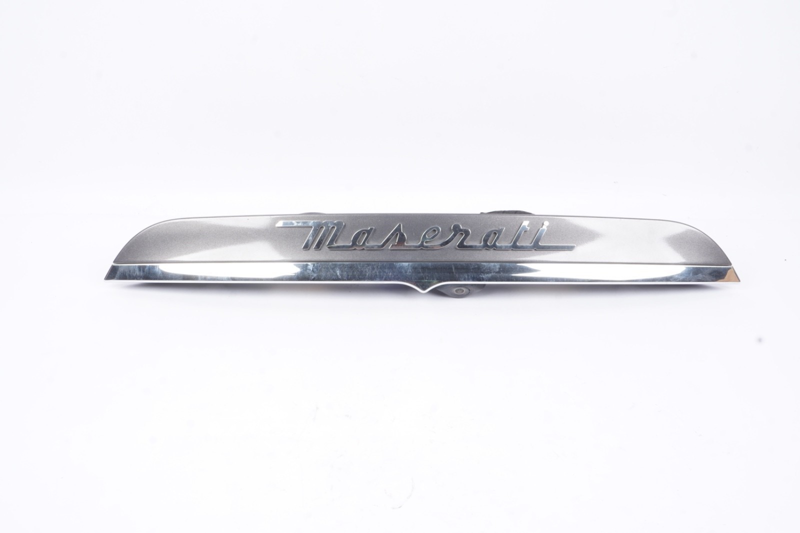 14-19 Maserati Ghibli Rear Trunk Lid Licence Molding Trim Handle W/ Camera OEM