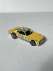 Hot Wheels 1974 Redline Monte Carlo Stocker Yellow Die Cast 1:64 Pre Owned