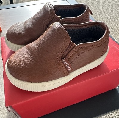 Carter's Toddler Boys Ricky Slip On Shoe Size 5 Brown