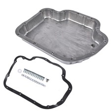 Polished Finned Aluminum Trans Oil Pan For Gm Chevy Th400 Turbo 400 With Gasket
