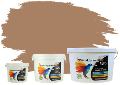 RyFo Colors Manufakturweiß Trend Brauntöne - bunte Innenfarbe