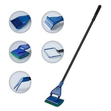 5 in 1 Complete Aquarium Fish Tank Cleaning Set Fish Net + Rake + Scraper + Fork