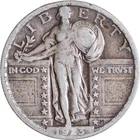 1923 US Standing Liberty Quarter - Fine+ Condition