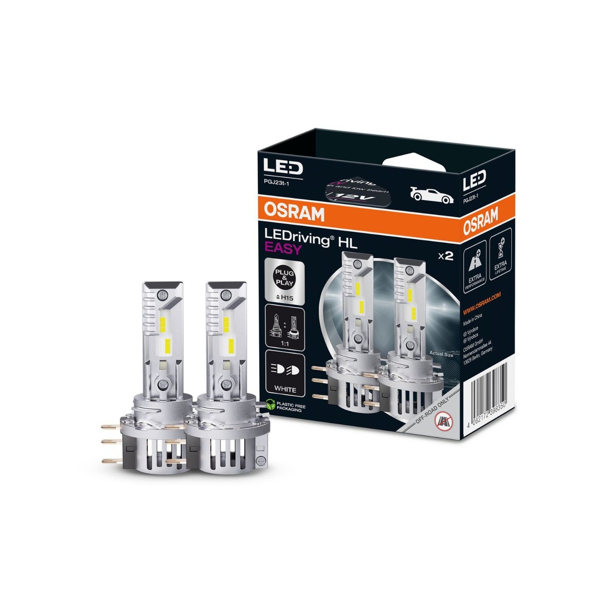 D-Lumina Lampadina H15 LED Canbus,120W 20000LM 6500K Anti-errore Luce Abbagliante Bianca Super Luminosa e Luce di Marcia Diurna,Con Effetto di D-Lumina Lampadina H15 LED Canbus,120W 20000LM 6500K Anti-errore Luce Abbagliante Bianca Super Luminosa e Luce di Marcia Diurna,Con Effetto di