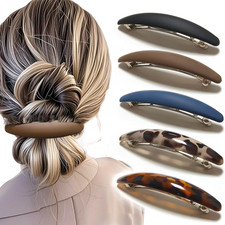 Large Hair Barrette 4 Inch No Slip Not Easy to Break French Hair Clips for Women