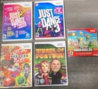 Lot of 5 Nintendo Wii Video Games