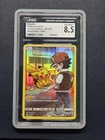 2019 POKEMON COSMIC ECLIPSE SECRET #241 FULL ART/PIKACHU 236 CGC 8.5 w/ guard