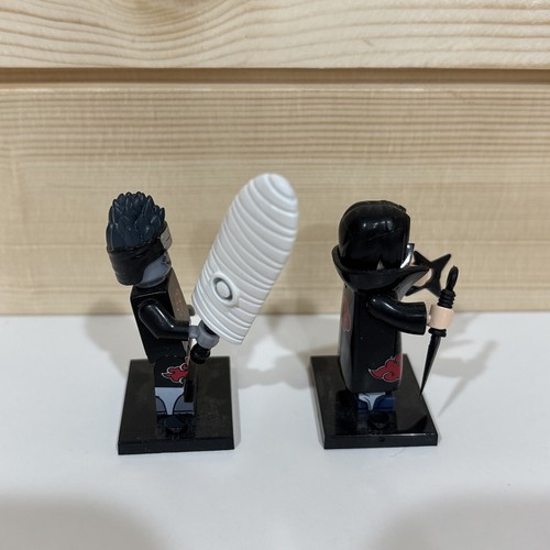 Naruto Kisame and Itachi mini figure (ninja tools included) US Seller - Picture 4 of 5